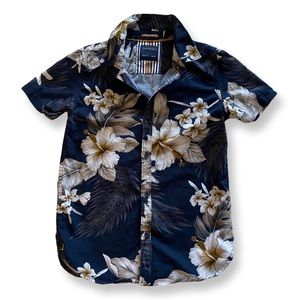 Cactus Boys Short Sleeve Button Up